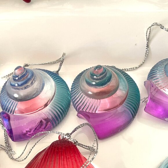 Christmas ornaments ( Set of 17 ornaments ) Nautical Theme. - Picture 3 of 6